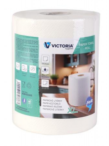 Victoria K&eacute;zt&ouml;rlő, tekercses, 2 r&eacute;tegű, 300 lap, , "Fine XL" (KHH355HS)