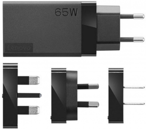 Lenovo T&aacute;pegys&eacute;g / t&aacute;pell&aacute;t&aacute;s 65 W 5 V, 9 V, 15 V, 20 V 3.25 A USB Power Delivery (USB-PD) (40AW0065WW)