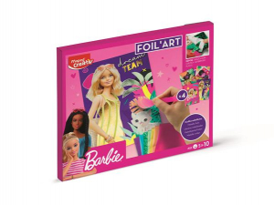 Maped F&oacute;li&aacute;s k&eacute;pk&eacute;sz&iacute;tő k&eacute;szlet,  "Barbie Foil`Art" (IMAC907074)