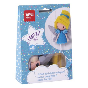 APLI B&aacute;buk&eacute;sz&iacute;tő k&eacute;szlet,  Kids "Craft Kit", t&uuml;nd&eacute;r (LCA14084)