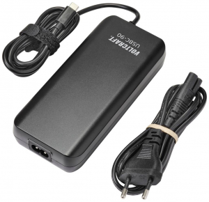 VOLTCRAFT USBC-90 USB-s t&ouml;ltők&eacute;sz&uuml;l&eacute;k 90 W 5 V/DC, 20 V/DC 4.5 A USB Power Delivery (USB-PD) (VC-12422625)