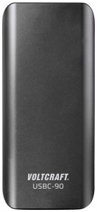 VOLTCRAFT USBC-90 USB-s t&ouml;ltők&eacute;sz&uuml;l&eacute;k 90 W 5 V/DC, 20 V/DC 4.5 A USB Power Delivery (USB-PD) (VC-12422625)