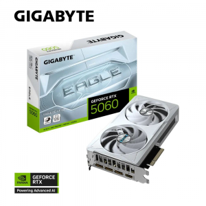 Gigabyte GeForce RTX 5060 8GB EAGLE OC ICE 8G videokártya (GV-N5060EAGLEOC ICE-8GD)