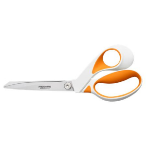 Fiskars Oll&oacute;, &aacute;ltal&aacute;nos, 23 cm,  "RazorEdge Softgrip", narancss&aacute;rga-feh&eacute;r (IF1070079)