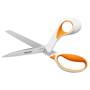 Fiskars Oll&oacute;, &aacute;ltal&aacute;nos, 23 cm,  "RazorEdge Softgrip", narancss&aacute;rga-feh&eacute;r (IF1070079)