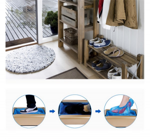 Cipőv&eacute;dő l&aacute;bzs&aacute;k (100db/csomag, v&iacute;z&aacute;ll&oacute;, l&aacute;bzs&aacute;k adagol&oacute;hoz val&oacute;) K&Eacute;K "Gigapack csomagol&aacute;s" (GP-130037)