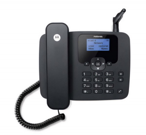 Motorola FW410L telefon k&eacute;sz&uuml;l&eacute;k (vezet&eacute;kes, kijelző, 4G, Wifi hotspot, SIM foglalat) FEKETE (G96000N18B1AES03)