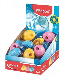 Maped Hegyező display, egylyuk&uacute;, tart&aacute;lyos, balkezes,  "I-Gloo", vegyes sz&iacute;nek (IMA032211)