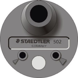 STAEDTLER Hegyező, egylyuk&uacute;, 2 mm-es hegyhez,  "Mars 502" (TS502)