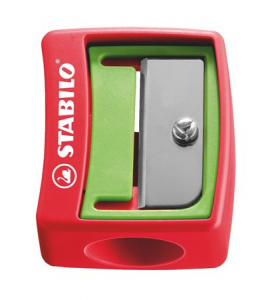 STABILO Hegyező, egylyuk&uacute;,  "Woody 3 in 1", vegyes sz&iacute;nek (TST4548)