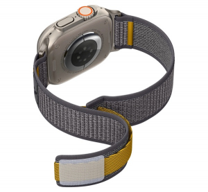 Spigen ATHLEX p&oacute;tsz&iacute;j (egyedi m&eacute;ret, nagy, nylon, t&eacute;pőz&aacute;ras, l&eacute;g&aacute;teresztő, SPORT) S&Ouml;T&Eacute;TSZ&Uuml;RKE Apple Watch Series 5 44mm / Watch Series 4 44mm / Watch