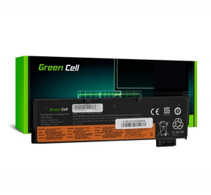 Green Cell Li-Polymer akku (11,4V, 1950mAh, Lenovo ThinkPad T470 T480 T570 kompatibilis) FEKETE (LE169)