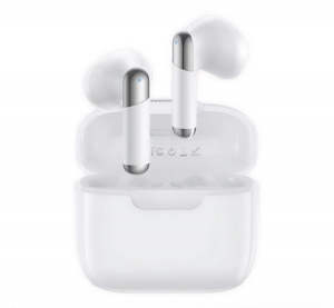Remax COZYBUDS bluetooth f&uuml;lhallgat&oacute; SZTEREO (v5.4, TWS, mikrofon, zajszűrő + t&ouml;ltőtok) FEH&Eacute;R (COZYBUDSW34)