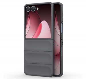 Szilikon telefonv&eacute;dő (&uuml;t&eacute;s&aacute;ll&oacute;s&aacute;g, kamerav&eacute;dő, 3D) S&Ouml;T&Eacute;TSZ&Uuml;RKE Samsung Galaxy Z Flip7 (SM-F766) "Gigapack csomagol&aacute;s" (GP-171606)