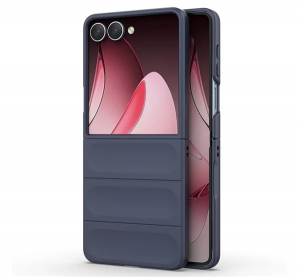 Szilikon telefonv&eacute;dő (&uuml;t&eacute;s&aacute;ll&oacute;s&aacute;g, kamerav&eacute;dő, 3D) S&Ouml;T&Eacute;TK&Eacute;K Samsung Galaxy Z Flip7 (SM-F766) "Gigapack csomagol&aacute;s" (GP-171605)