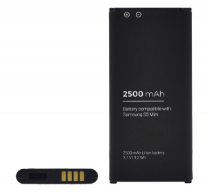 Akku 2100mAh LI-ION (EG-BG8000BBE kompatibilis) Samsung Galaxy S5 mini (SM-G800) "Gigapack csomagolás" (GP-50103)