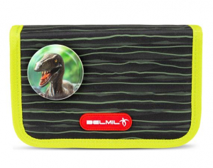 Belmil Tolltart&oacute;, klapnis, cipz&aacute;ras,   "Prehistoric Times", t&ouml;bbsz&iacute;nű, dinoszaurusz (BL3358810F)