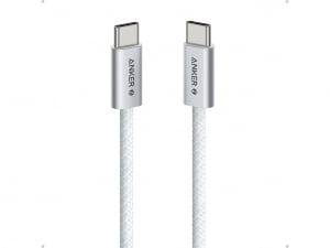 Anker , Zolo USB-C to USB-C Cable (1m, 240W, White) (A8060H21)