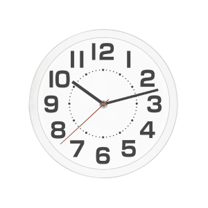 Home fali &oacute;ra, &uuml;veg előlap, kontrasztos, j&oacute;l leolvashat&oacute; sz&aacute;mlap, 1xAA elem t&aacute;pell&aacute;t&aacute;s, &aacute;tm&eacute;rő 250mm (AWC250WH)