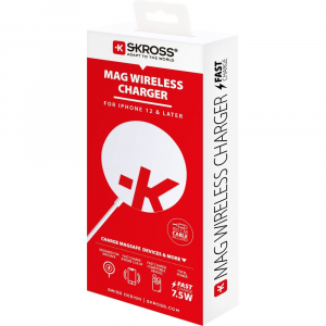 SKROSS vezet&eacute;k n&eacute;lk&uuml;li t&ouml;ltő, magsafe + USB-C k&aacute;bel (SKCHWC0110WCN)