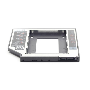 Gembird 2,5" --> 5,25" HDD beépítő keret laptophoz 12.7mm (MF-95-02)