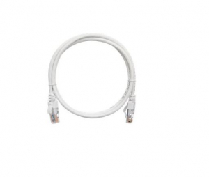 NIKOMAX Patch k&aacute;bel S/FTP, CAT6a, PVC,10m, feh&eacute;r (NMC-PC4SA55B-100-WT)