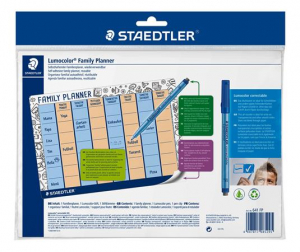 STAEDTLER Csal&aacute;di tervező, t&ouml;r&ouml;lhető,  "Lumocolor 641 FP" (TS641FP)