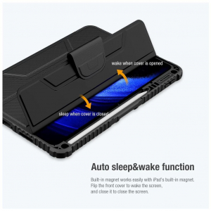 Nillkin Bumper PRO v&eacute;dő&aacute;llv&aacute;nyos tok Xiaomi Pad 6/Pad 6 Pro k&eacute;sz&uuml;l&eacute;khez fekete