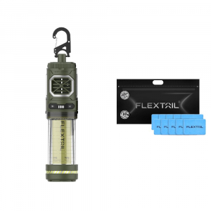 Flextail Tiny Repeller S &ndash; Sz&uacute;nyogriaszt&oacute;, LED l&aacute;mpa &eacute;s power bank egyben - z&ouml;ld (TRS4800-GN-I)