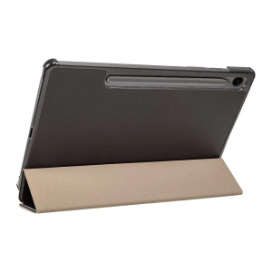 Tactical Book Tri Fold tok for Samsung X510/X516 Galaxy Tab S9 FE/S10 FE k&eacute;sz&uuml;l&eacute;khez fekete
