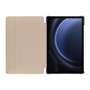 Tactical Book Tri Fold tok for Samsung X510/X516 Galaxy Tab S9 FE/S10 FE k&eacute;sz&uuml;l&eacute;khez fekete