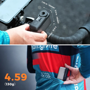 Flextail Tiny Bike Pump Pro – Hordozható elektromos kerékpárpumpa LED kijelzővel, 120 PSI (TBPP450-DGY-I)