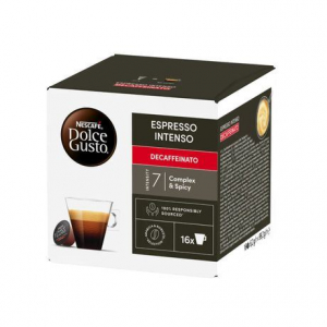 Nescaf&eacute; Dolce Gusto Espresso Intenso koffeinmentes kapszula 16db