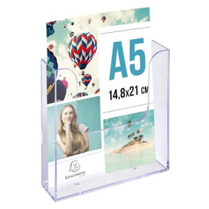 Exacompta Katal&oacute;gustart&oacute;, fali, A5, &aacute;ll&oacute;,  "Office", &aacute;ttetsző (EX65058D)