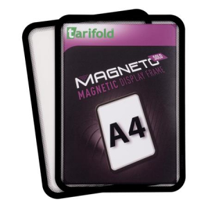 DJOIS M&aacute;gneses keret, A4,  "Magneto Solo", fekete (TF195037)