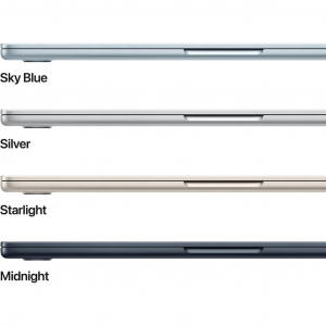 Apple MacBook Air 13.6" 2025 M4 16GB 512GB SSD Notebook kék (MC6U4MG/A)