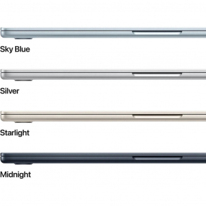 Apple MacBook Air 15.3" 2025 M4 16GB 256GB SSD Notebook ezüst (MW1G3MG/A)