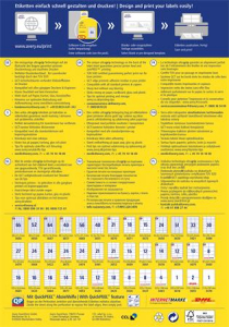 AVERY ZWECKFORM Etikett, univerz&aacute;lis, 52,5x29,7 mm, , 4000 etikett/csomag (AY3651)