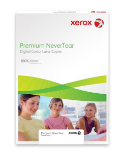 XEROX Etikett, l&eacute;zernyomtat&oacute;khoz, A4, műanyag, k&uuml;lt&eacute;ri,  "Nevertear", feh&eacute;r, 50 etikett/csomag (LX90516)