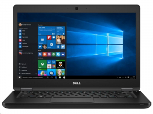 DELL Latitude 5480 Laptop Core i7 6600U 8GB 256GB SSD US fekete - felújított!