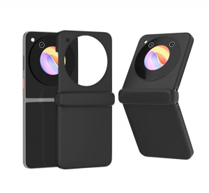 Műanyag telefonv&eacute;dő FEKETE ZTE nubia Flip "Gigapack csomagol&aacute;s" (GP-171665)