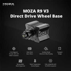Moza Racing kiegészítő - R9 V3 PC Bázis (Direct Drive, 9Nm, 21bit encoder) (RS080)