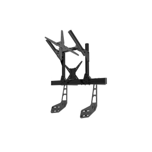 Trak Racer Szimul&aacute;tor kieg&eacute;sz&iacute;tő - Large Cockpit-Mounted Dual Monitor Stand - 1200mm / 47.25" Wide (MS-CM-DL2)