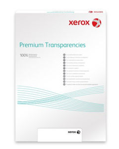 XEROX Fólia, írásvetítőhöz, A4, színes lézernyomtatóba, fénymásolóba,  (FOX98205)