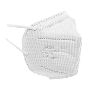 Maszk, FFP2, 5 r&eacute;tegű, 20 db, feh&eacute;r (ME1034H)