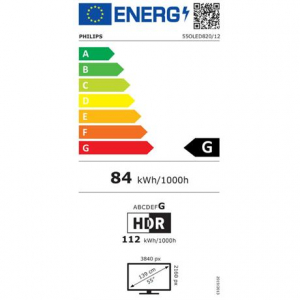 Philips UHD AMBILIGHT SMART OLED TV (55OLED820/12)