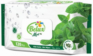 Belux nedves t&ouml;rlőkendő menthol-citrom 120db (8692730508035)
