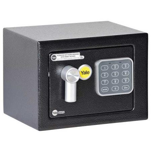 Yale Bútorszéf, elektronikus zár, 4,2 l, 170x230x170 mm,  "YSV/170/DB1" (USZYSV170B)