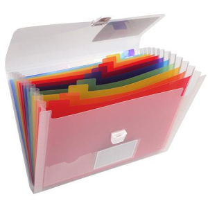 Exacompta Harmonikamappa, A4, PP, 13 rekeszes,  (EX55298E)