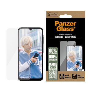PanzerGlass Screen Protector Samsung Galaxy A26 5G | Ultra-Wide Fit (PGRNUWFG38541)